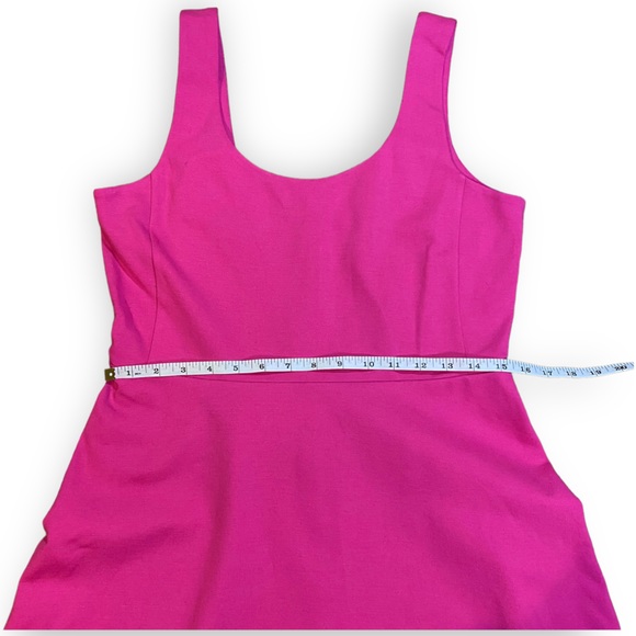 Audrey Hepburn style! Elegant Hot Pink Dress by J. Crew - Picture 5 of 9